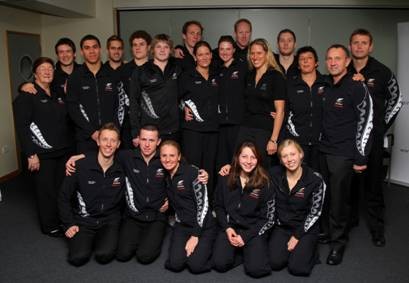 TheNew Zealand Olympic Swimming Team